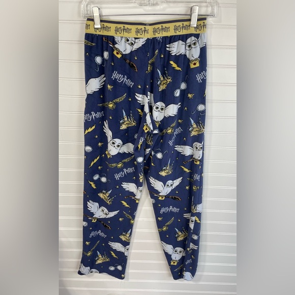 Warner Bros. Harry Potter Kids Pajama Bottoms - Blue and Yellow - Picture 2 of 9